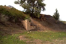 Lateral de la Abandonada, junto a la carretara a Armada